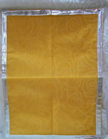Large Size Doriya Pichhwai - 03, Orange