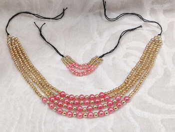 Coloured Paari Moti Gadiji Mala