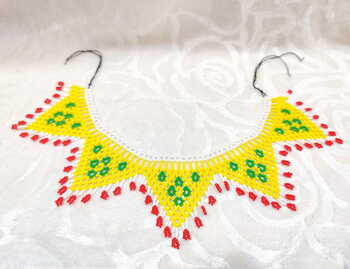 Star Shape Barik Moti Gadiji Mala
