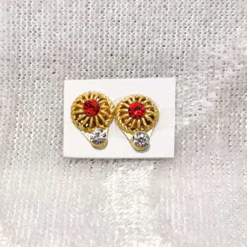 Golden Diamond Kundal