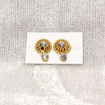Golden Diamond Kundal