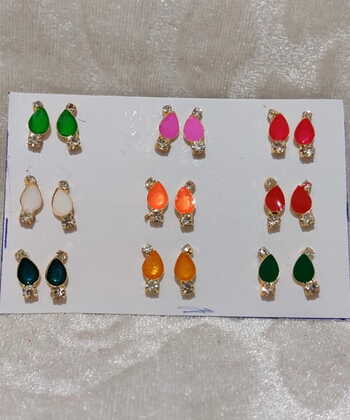 Meenakari Keri Kundal