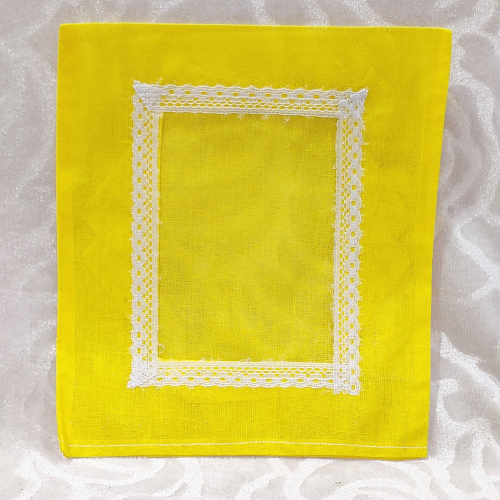 Post Card Size Plain Cotton Chitraji Vastra