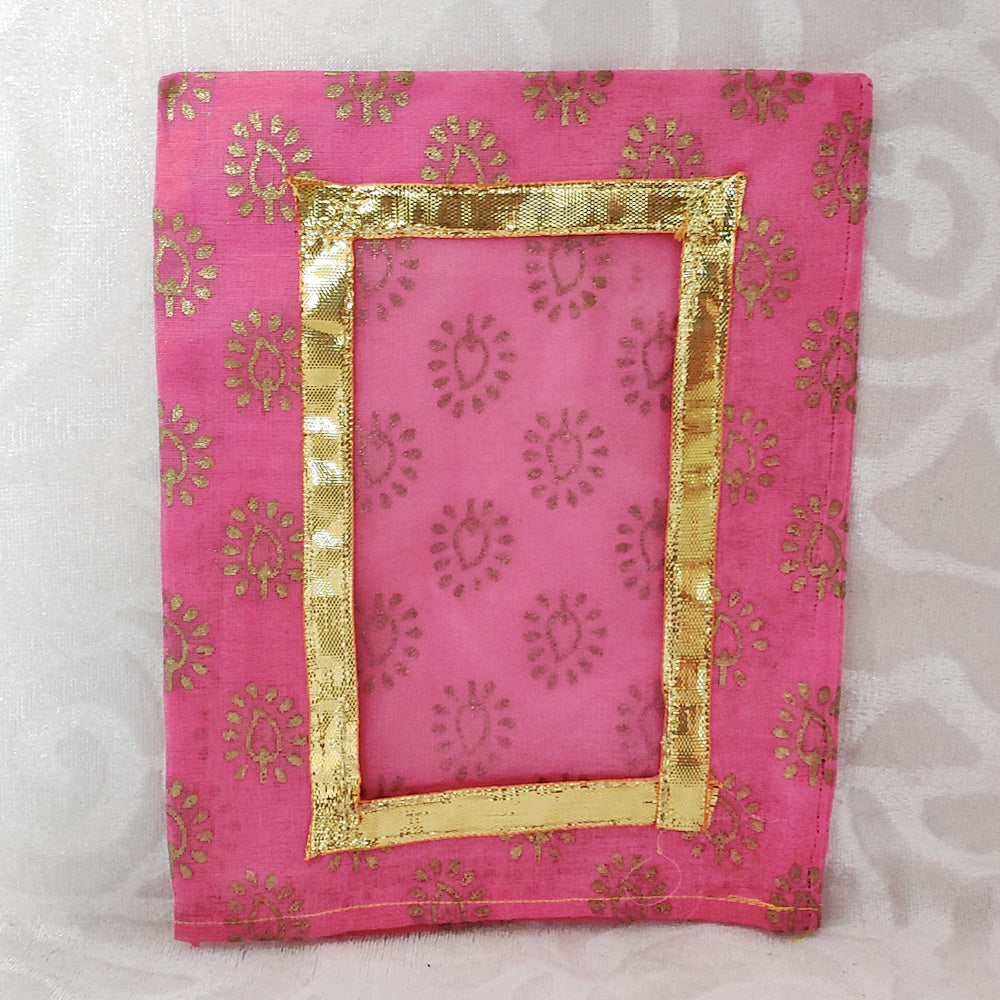 Small Size Chhapa Chitraji Vastra, Dark pink