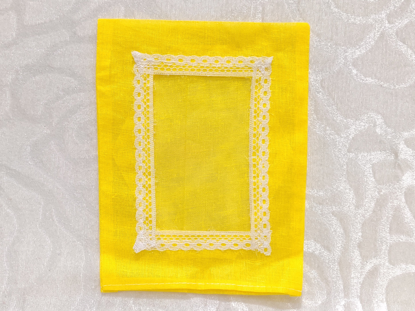 Medium Size Plain Cotton Chitraji Vastra