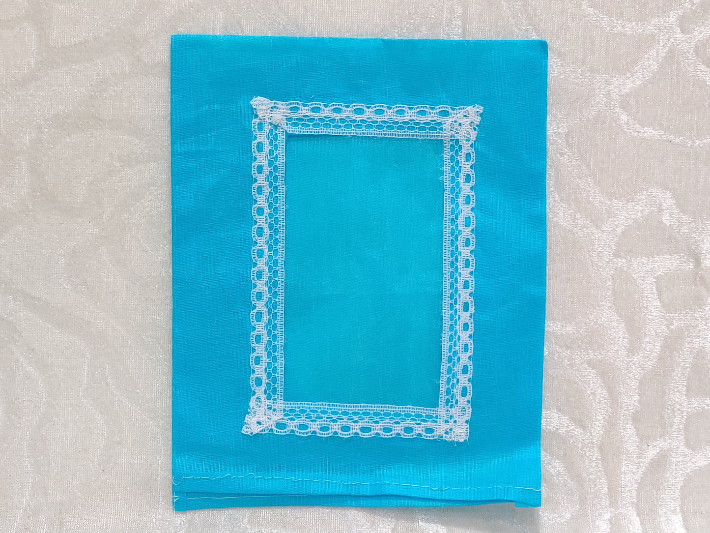 Medium Size Plain Cotton Chitraji Vastra