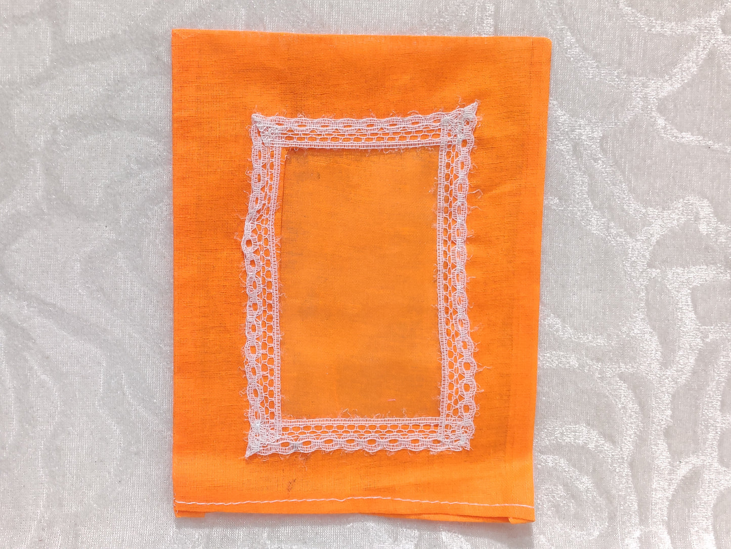 Medium Size Plain Cotton Chitraji Vastra
