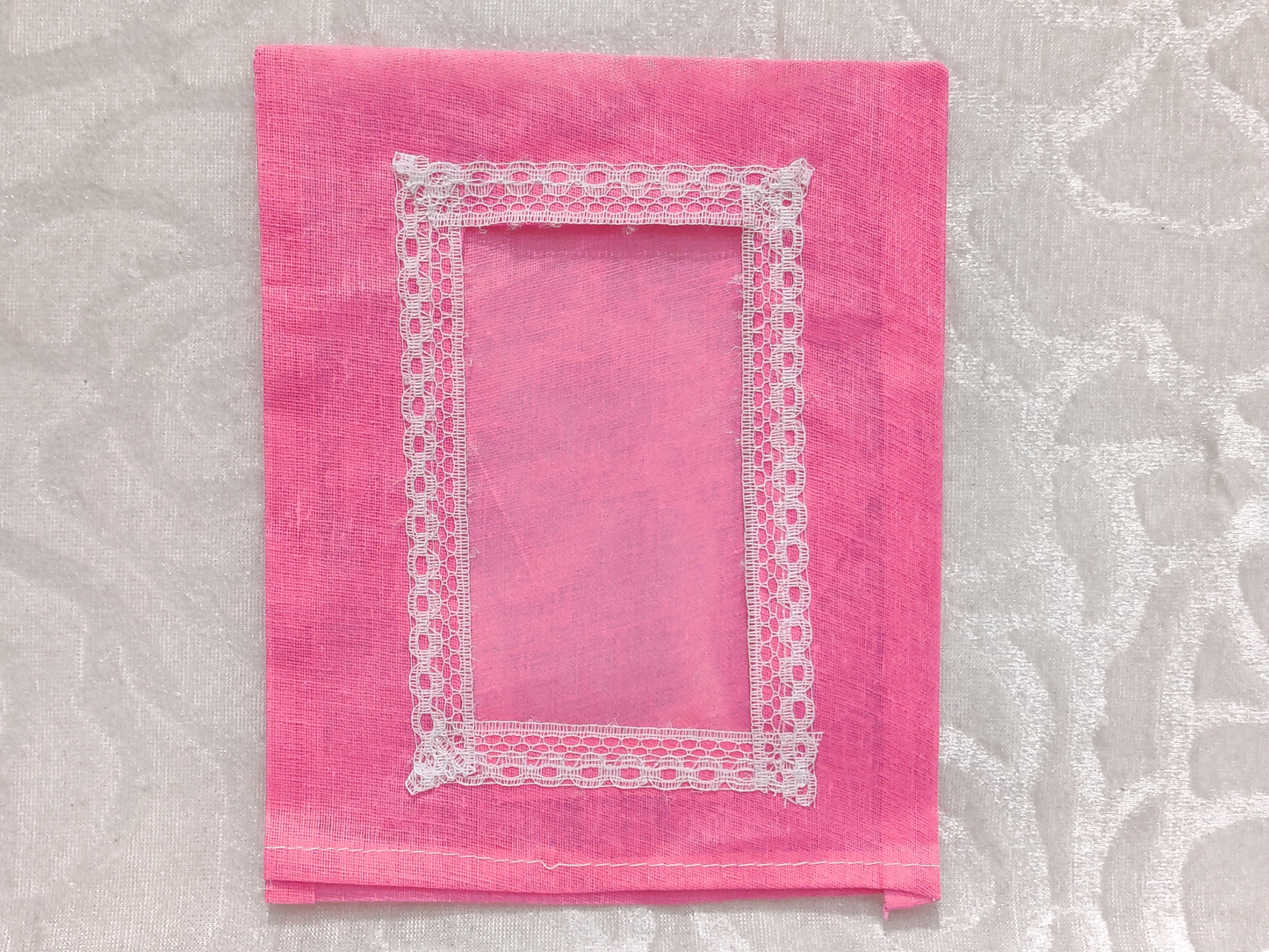 Medium Size Plain Cotton Chitraji Vastra