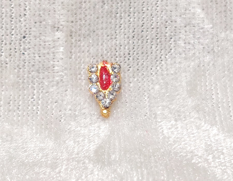 Diamond Tilak - Maroon & Diamond , Small