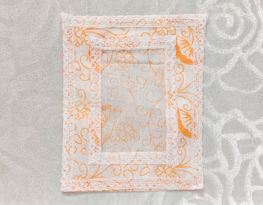 Post Card Size Chandan Print Cotton Chitraji Vastra