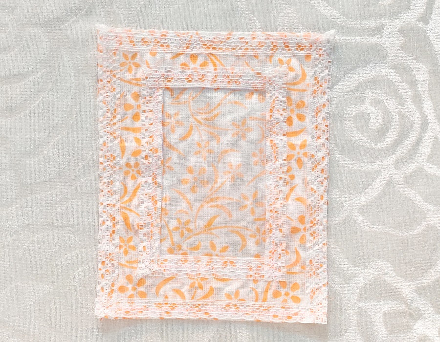 Post Card Size Chandan Print Cotton Chitraji Vastra