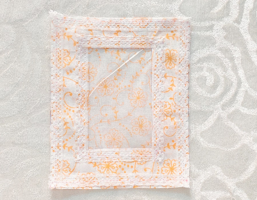 Post Card Size Chandan Print Cotton Chitraji Vastra