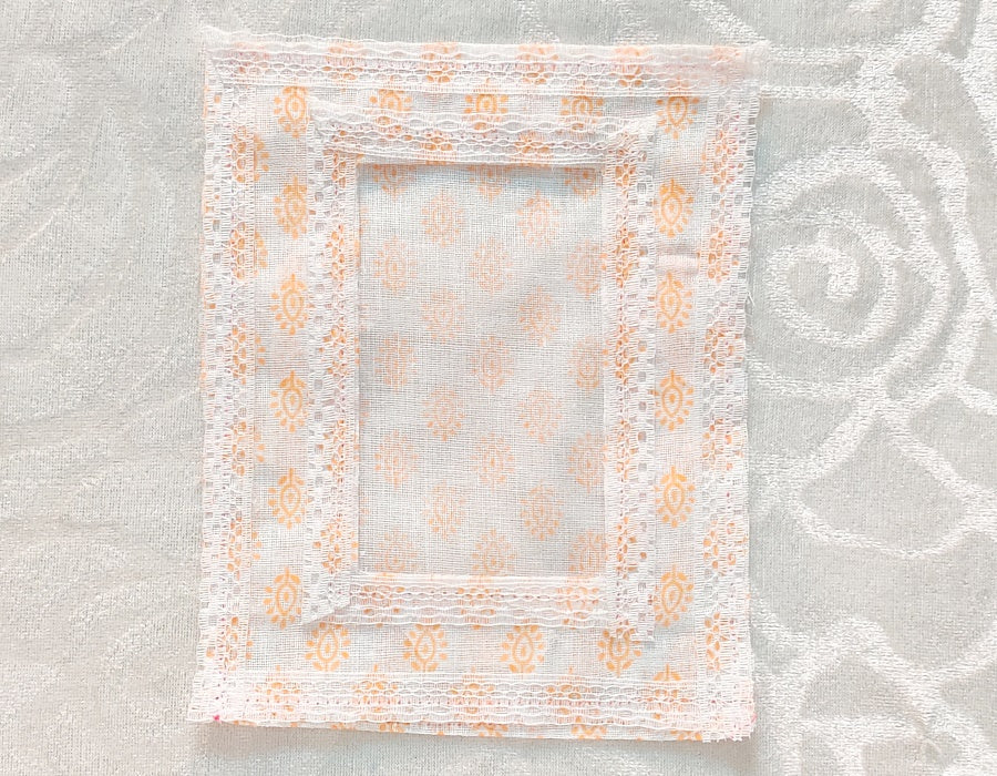 Post Card Size Chandan Print Cotton Chitraji Vastra