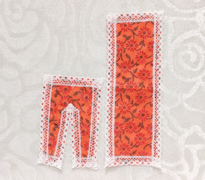 Small Size Flower Print Cotton Chira Odhani Vastra