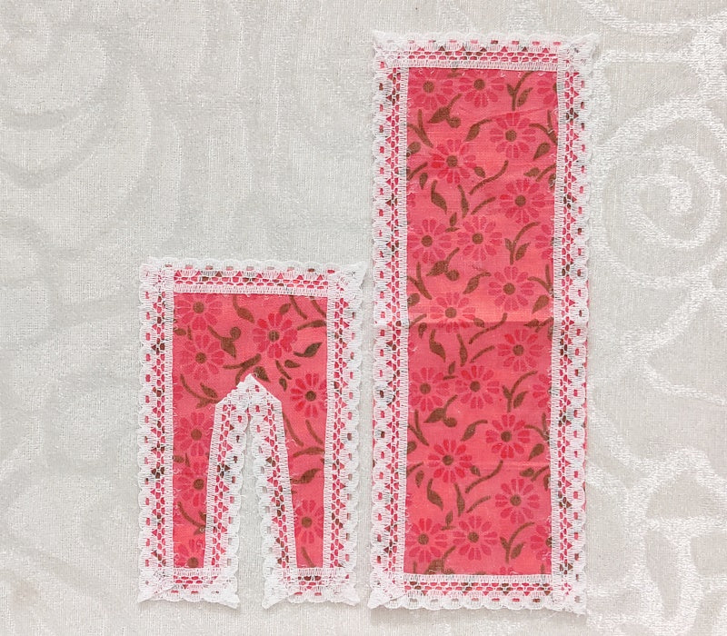 Small Size Flower Print Cotton Chira Odhani Vastra