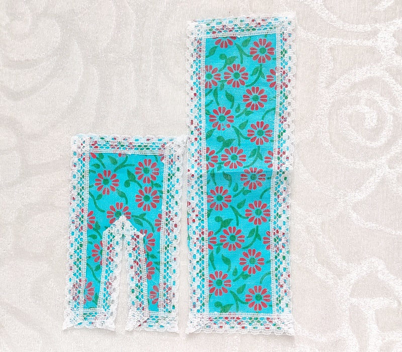Small Size Flower Print Cotton Chira Odhani Vastra