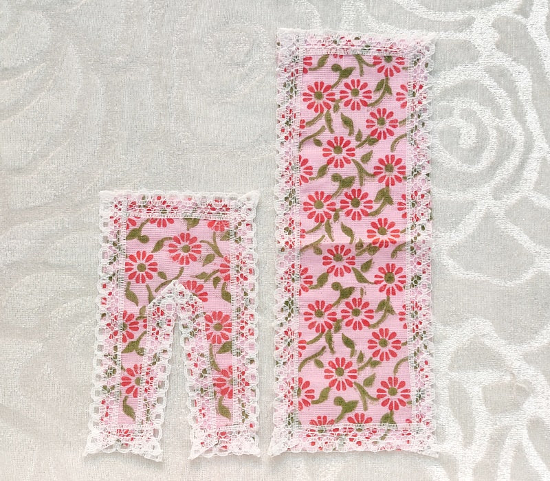 Small Size Flower Print Cotton Chira Odhani Vastra