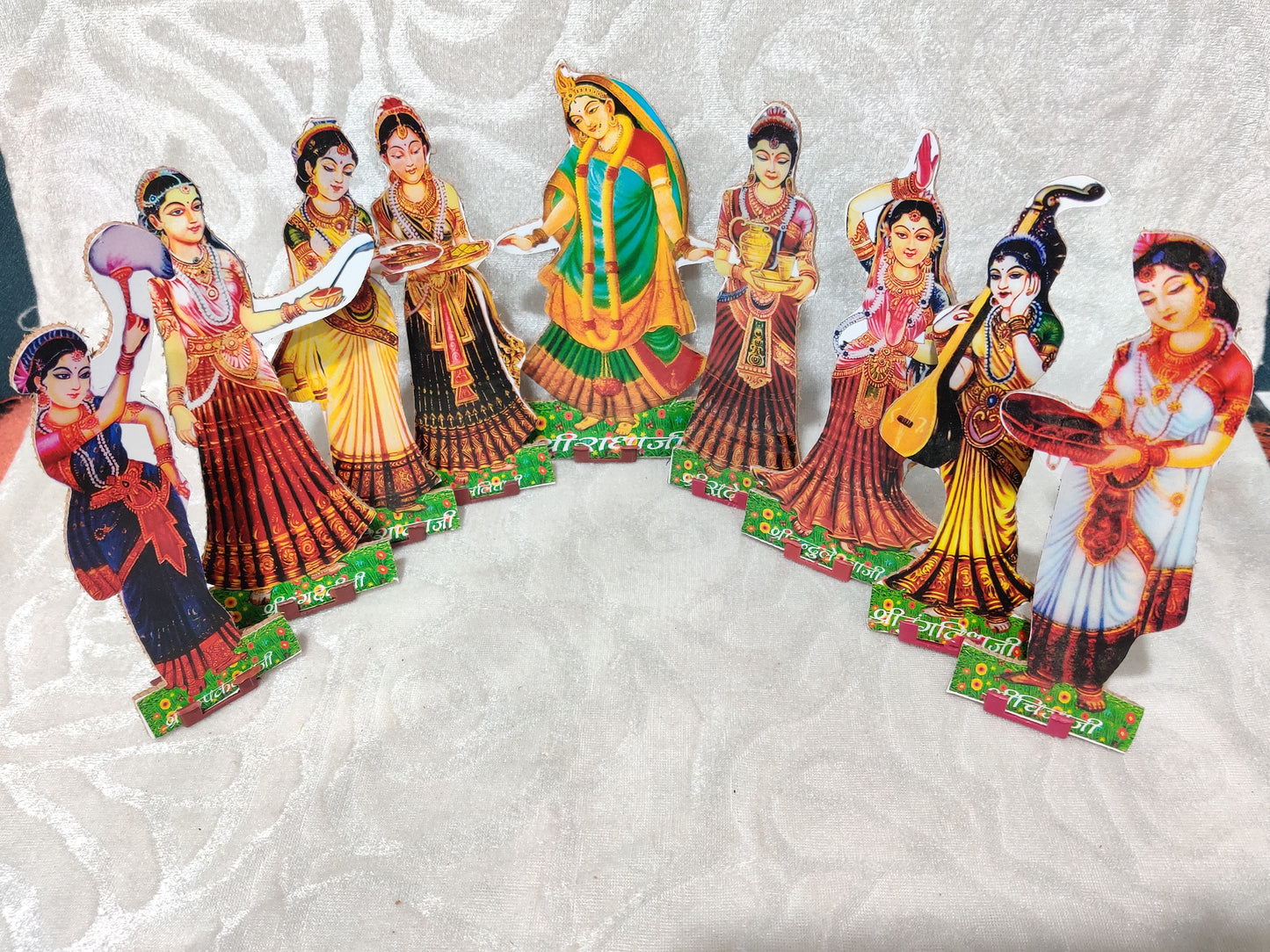 Wooden Ashtsakhi Set , Large