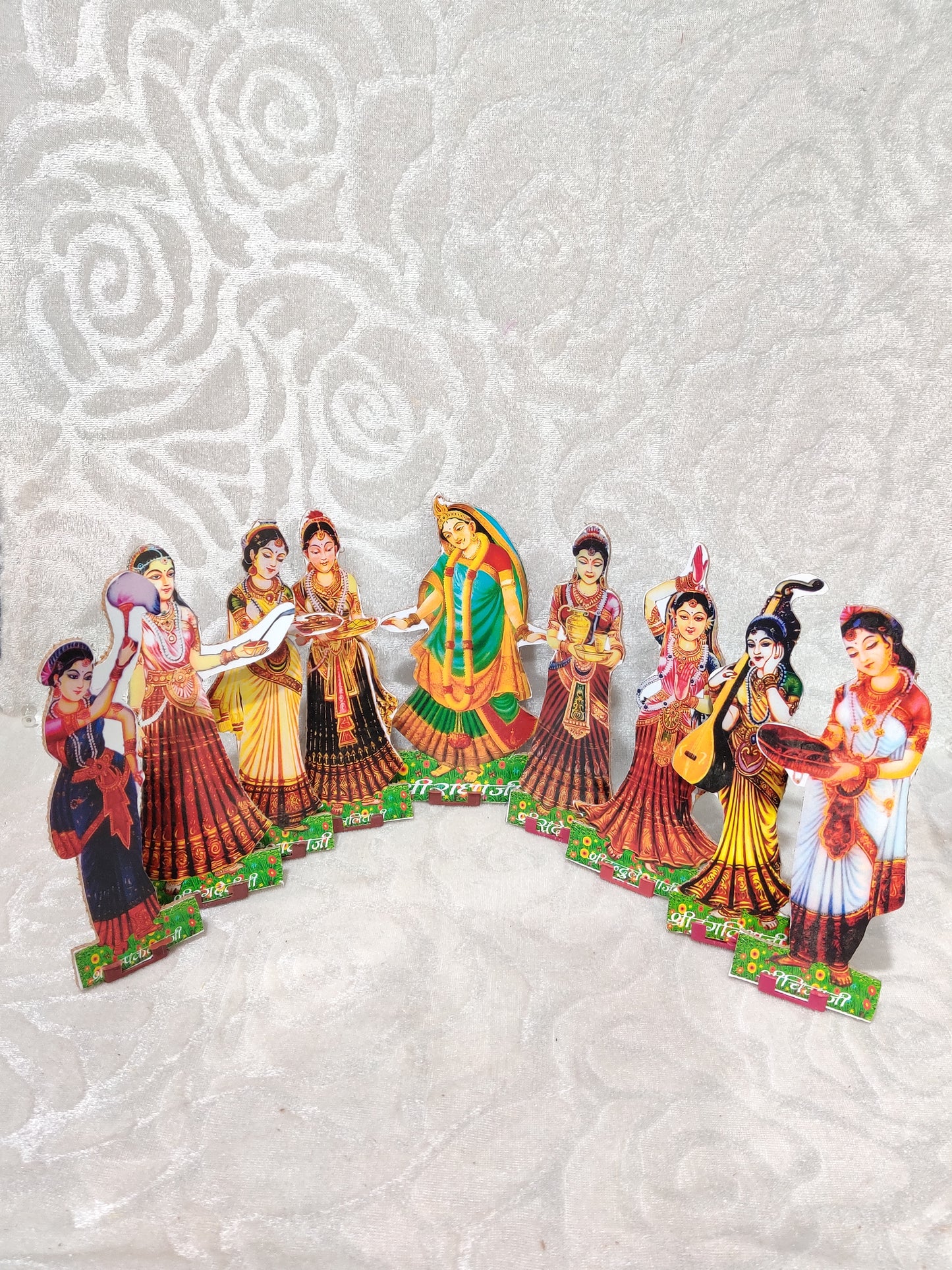 Wooden Ashtsakhi Set , Large