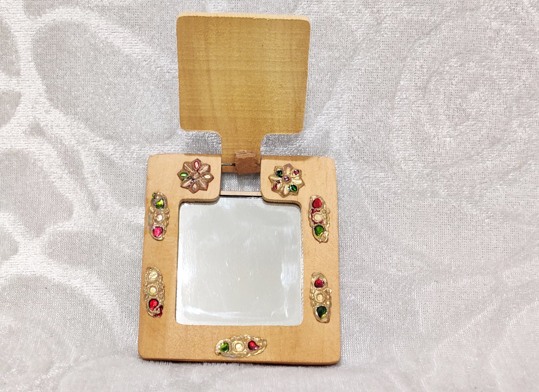 Wooden Arsi/Mirror (Big )