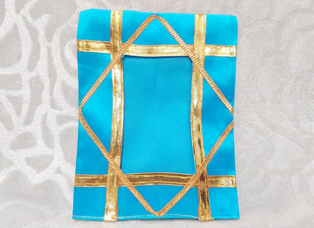 Postcard Size Satin Chitraji Vastra