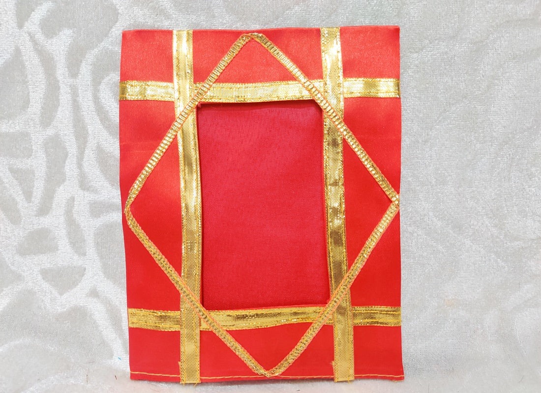 Postcard Size Satin Chitraji Vastra