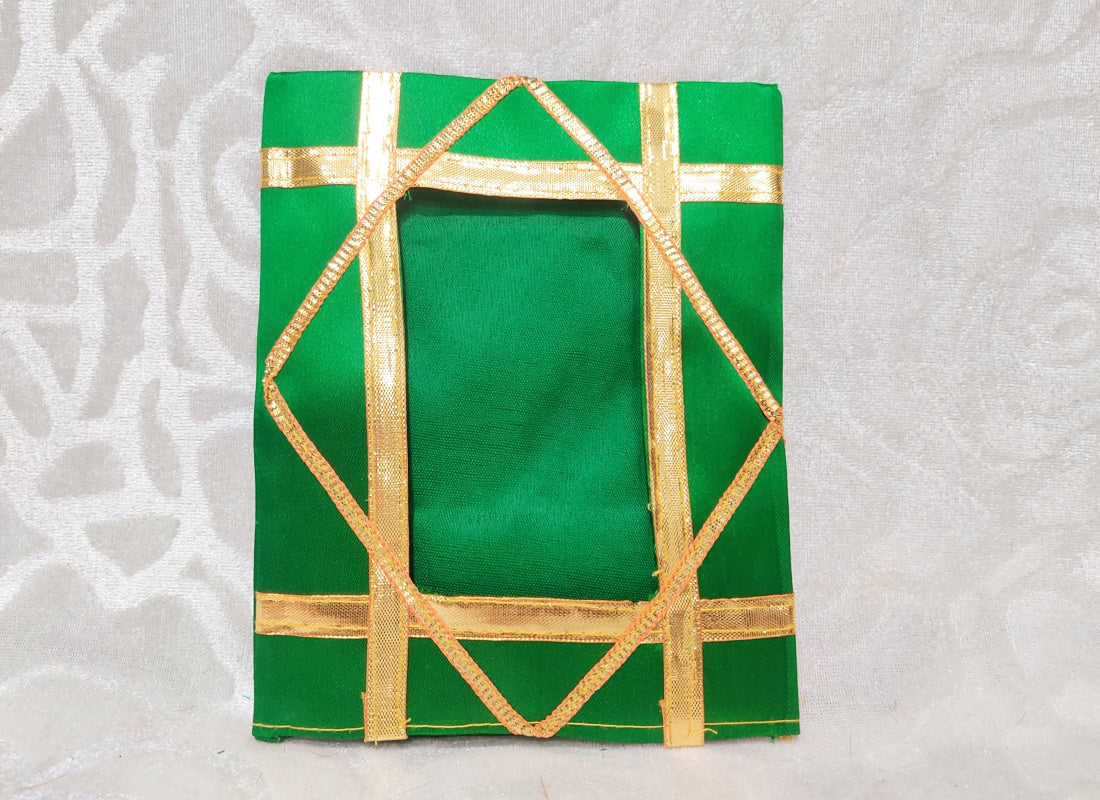 Postcard Size Satin Chitraji Vastra