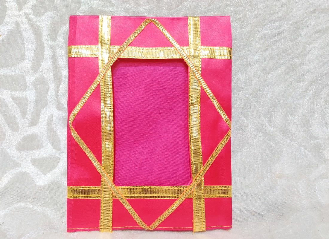Postcard Size Satin Chitraji Vastra