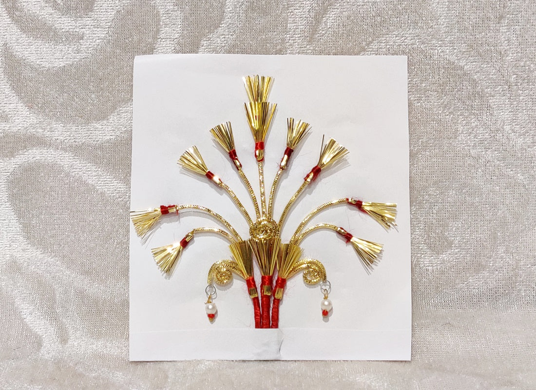 Golden Zari Tipara