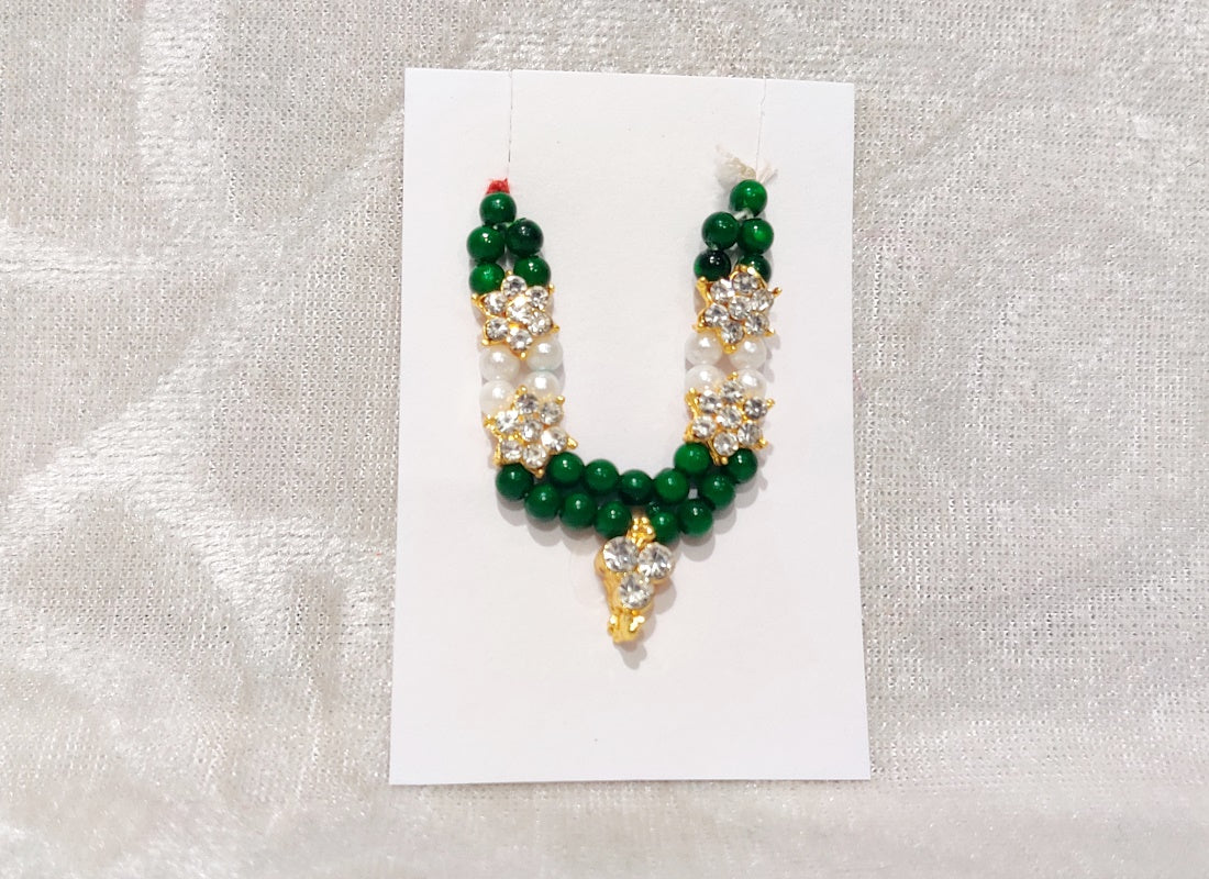 Coloured Moti Diamond Mala