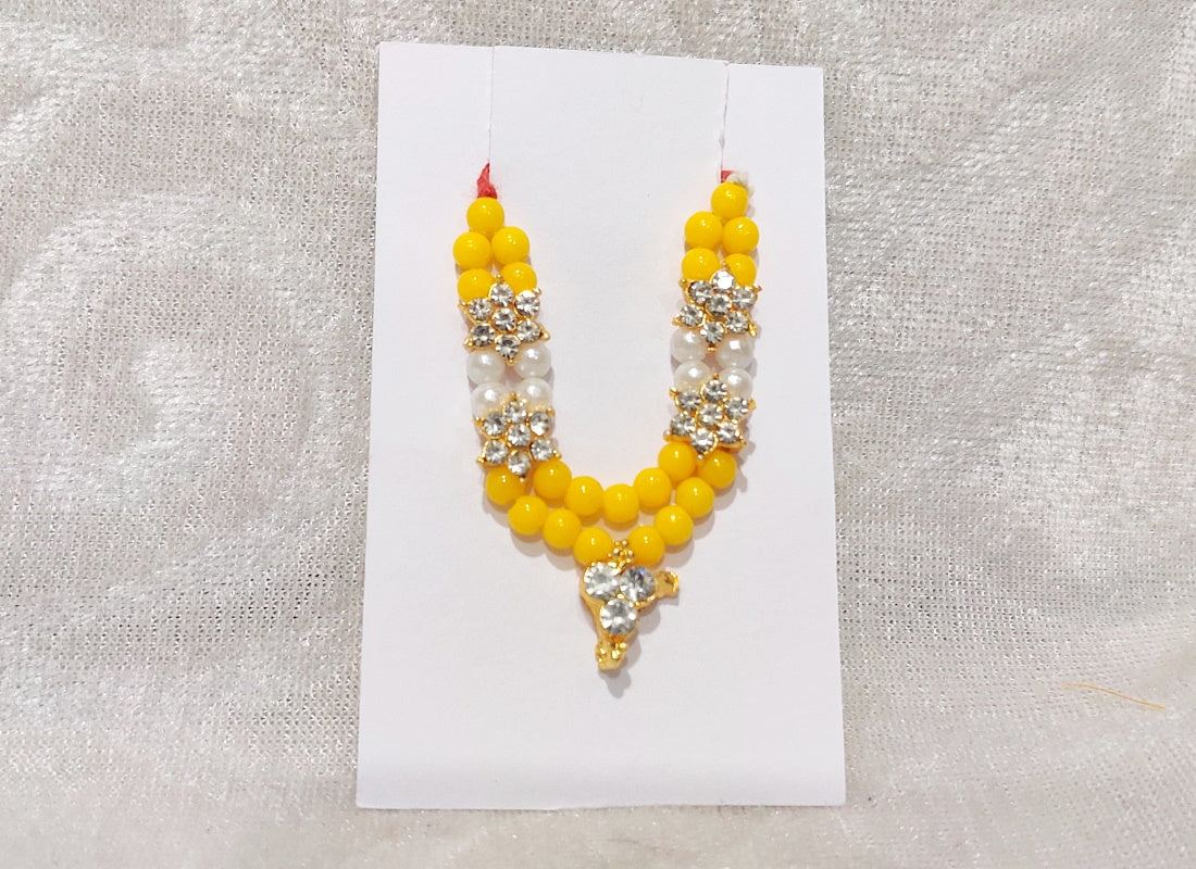 Coloured Moti Diamond Mala