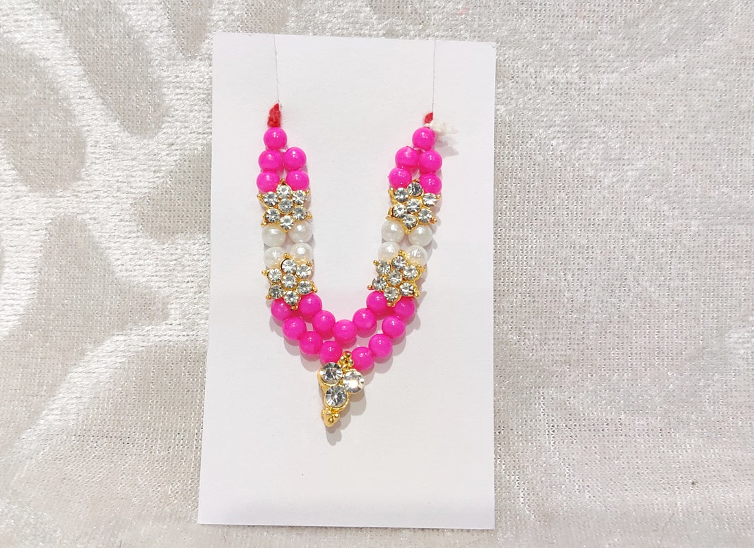 Coloured Moti Diamond Mala