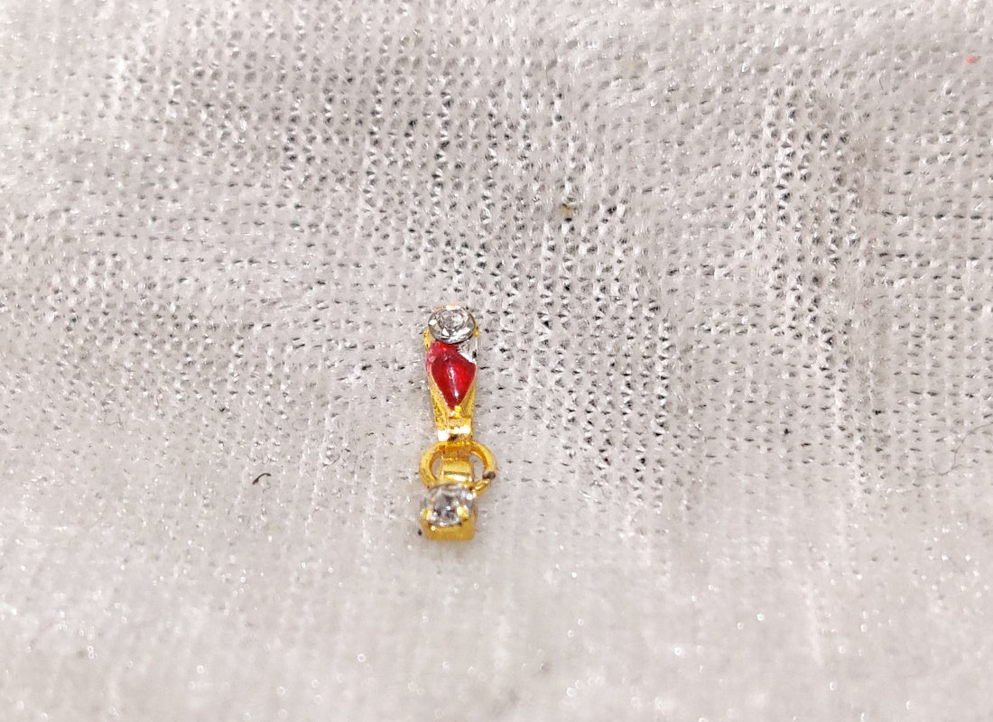 Meenakari Diamond Nakveshwar