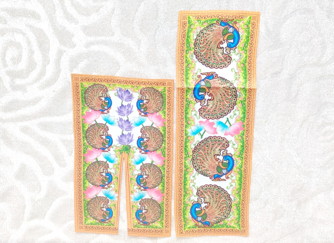 Medium Size Digital Print Chira Odhani Vastra