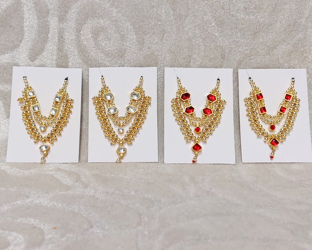 Semi-Precious Com Golden AD Malaji