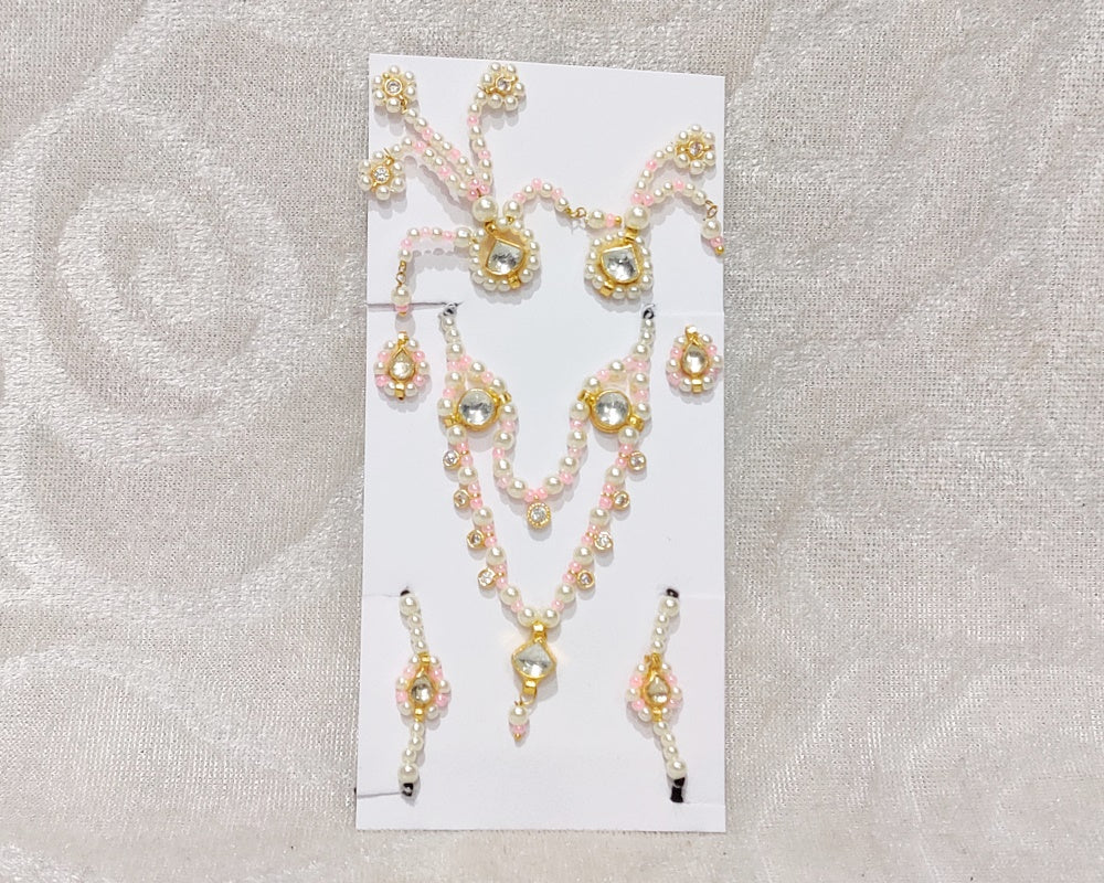 American Diamond and Jadau Malaji Set