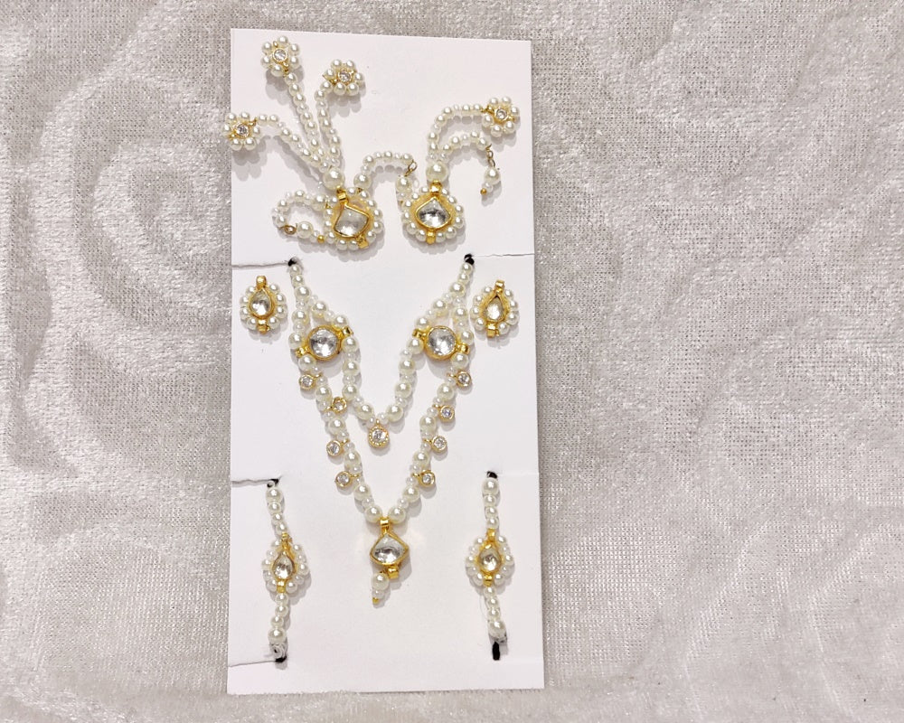 American Diamond and Jadau Malaji Set