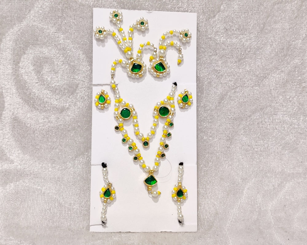 American Diamond and Jadau Malaji Set