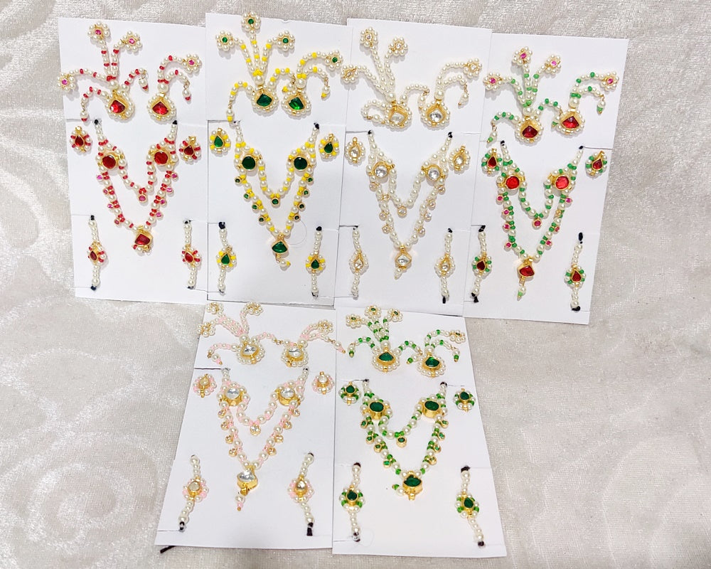 American Diamond and Jadau Malaji Set