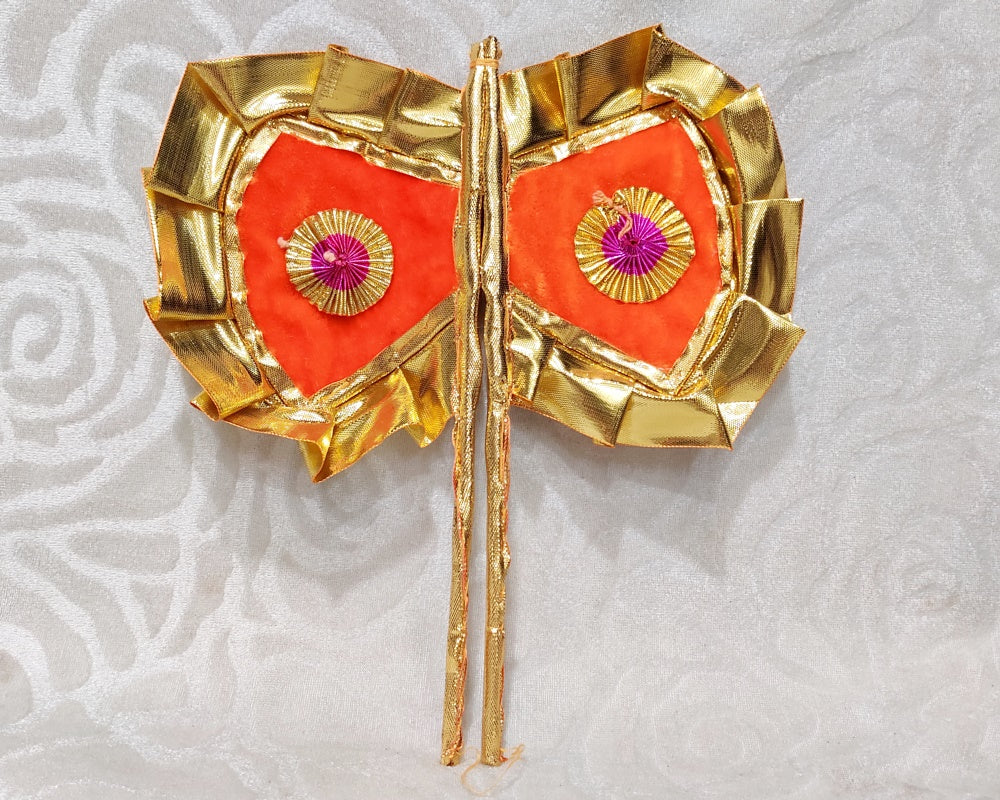 Golden Lace Pankha