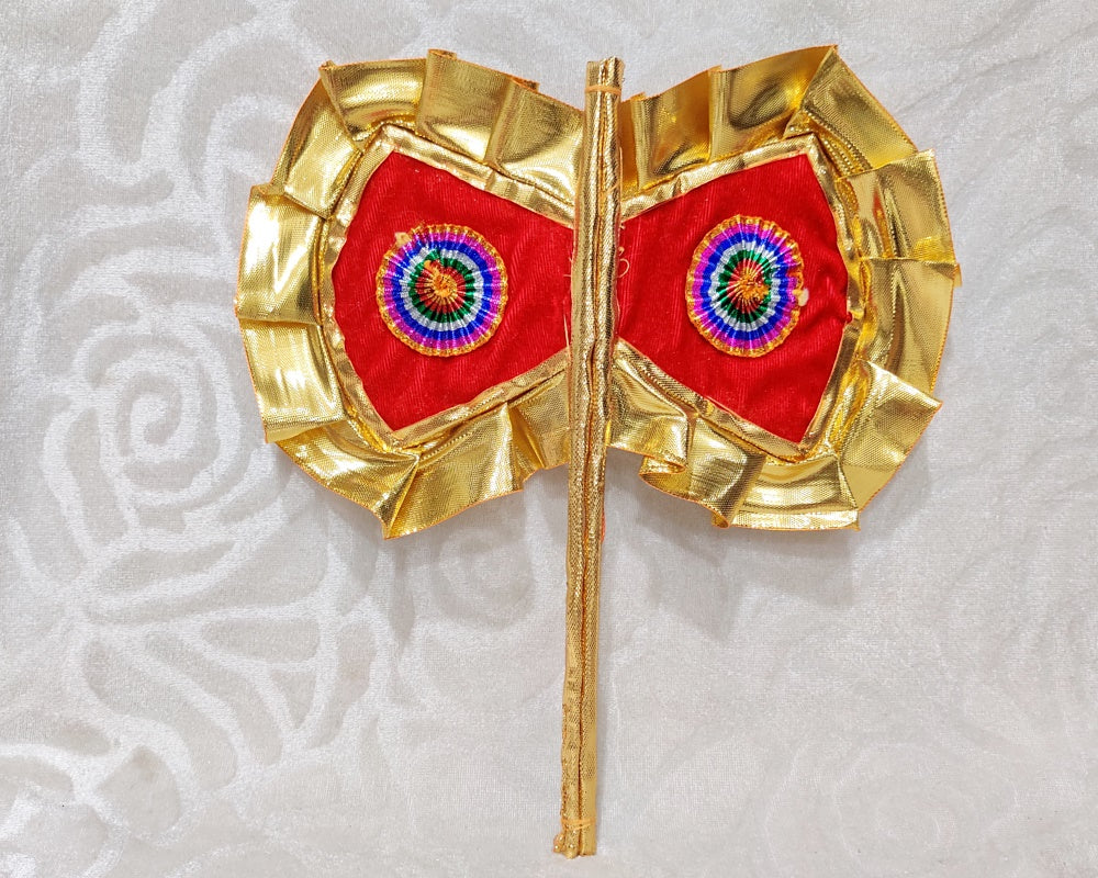 Golden Lace Pankha