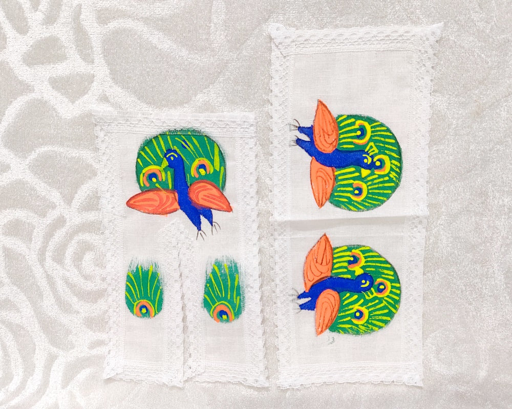 Large Size Hand Painted Chira Odhani Vastra