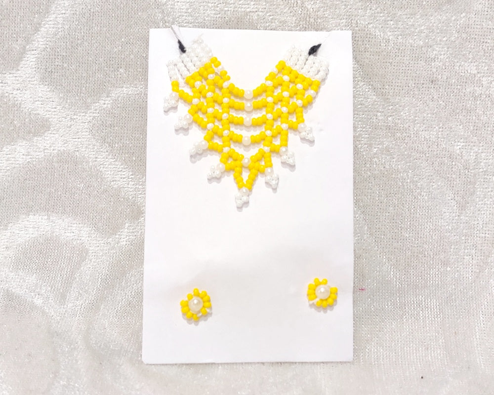 Barik Moti Mala with Kundal Set