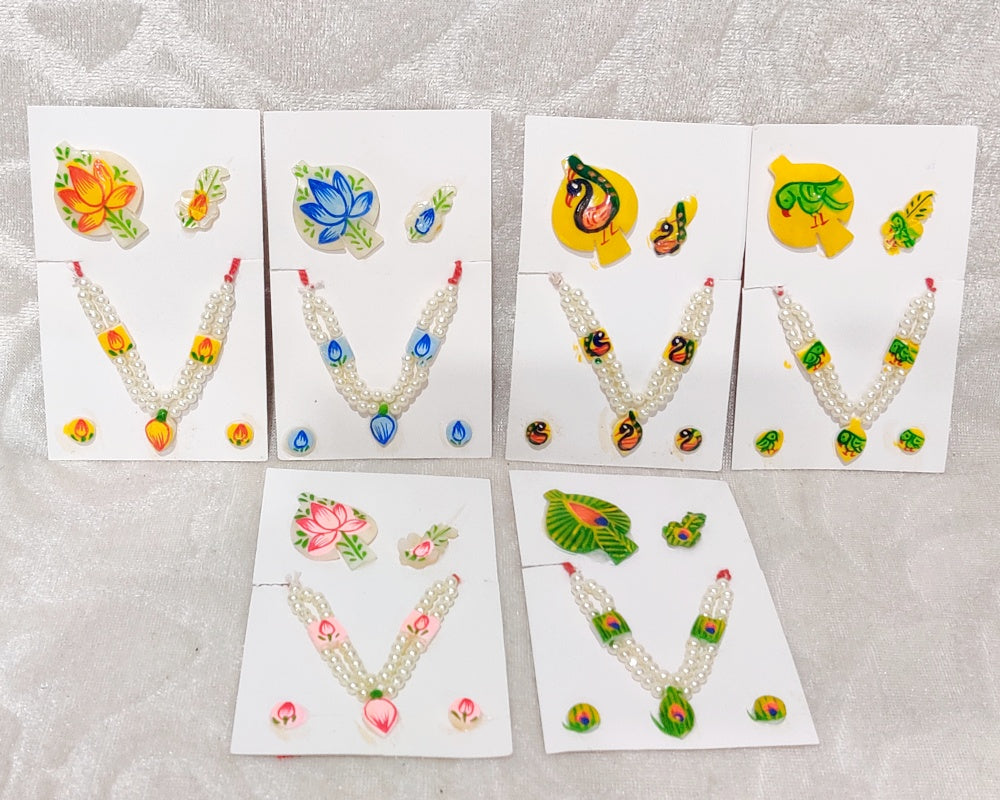 Hand Painted Chhip Malaji Set