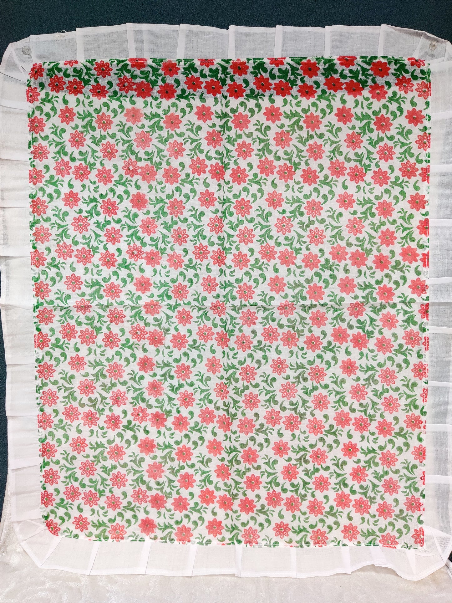 Big Size Flower Print Cotton Pichhwai