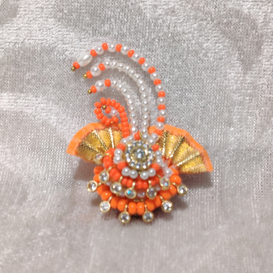 Semi Precious American Diaqmond Dumala Katra Pagh