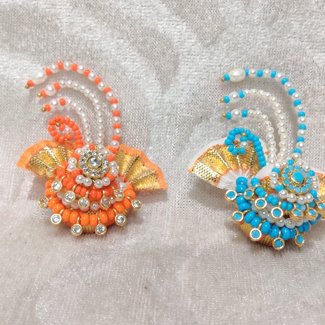 Semi Precious American Diaqmond Dumala Katra Pagh