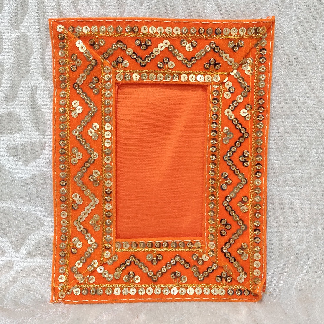 Postcard Size Heavy Zhari Chitraji Vastra