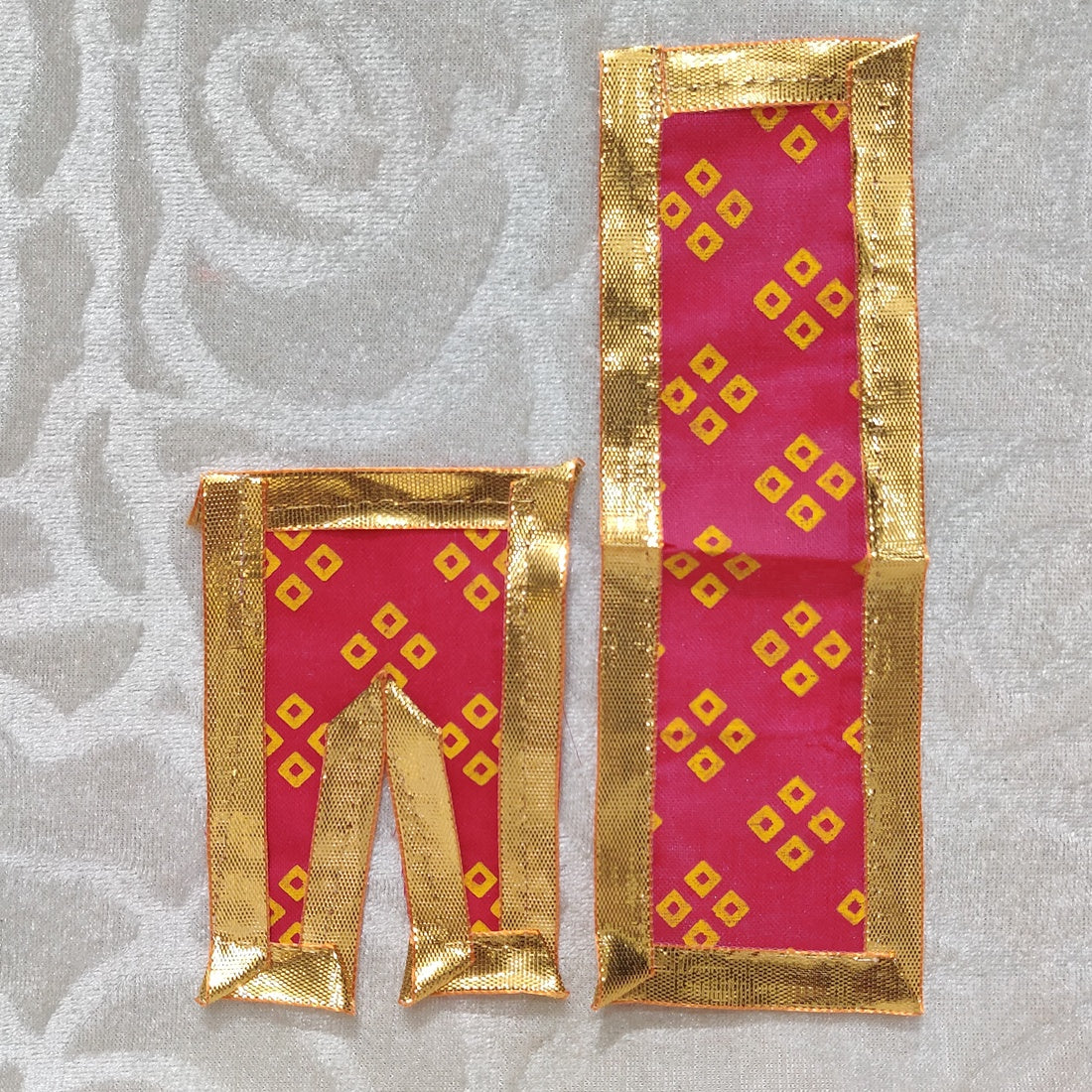 Zero Size Bandhani Chira Odhani Vastra