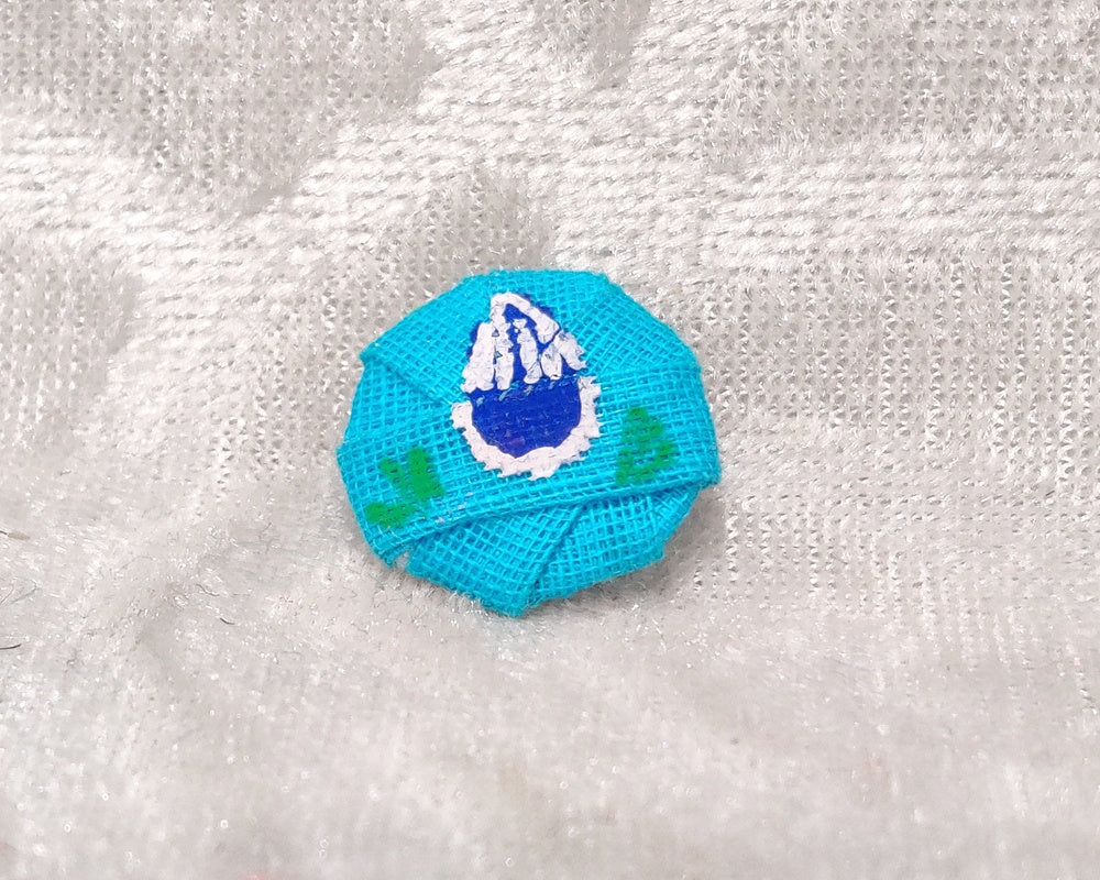 Hand Painted Coloured Cotton Pagh